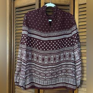 Shoshanna Silk Sheet long sleeve